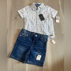 7 For All Mankind Matching Set Size 3T
